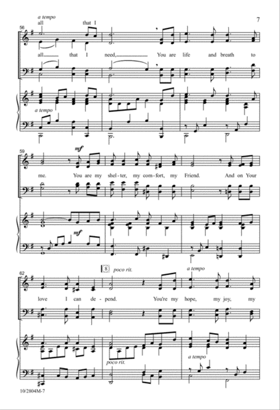 You Are All that I Need You Are All that I Need 4-Part scores gallery preview page 7