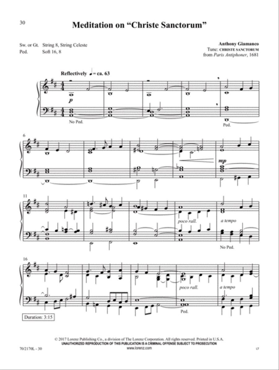 Pick Up & Play Organ Solo scores gallery preview page 18