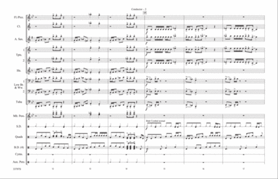 Dr. Feelgood: Score Marching Band scores gallery preview page 3