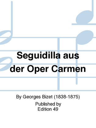Book cover for Seguidilla aus der Oper Carmen