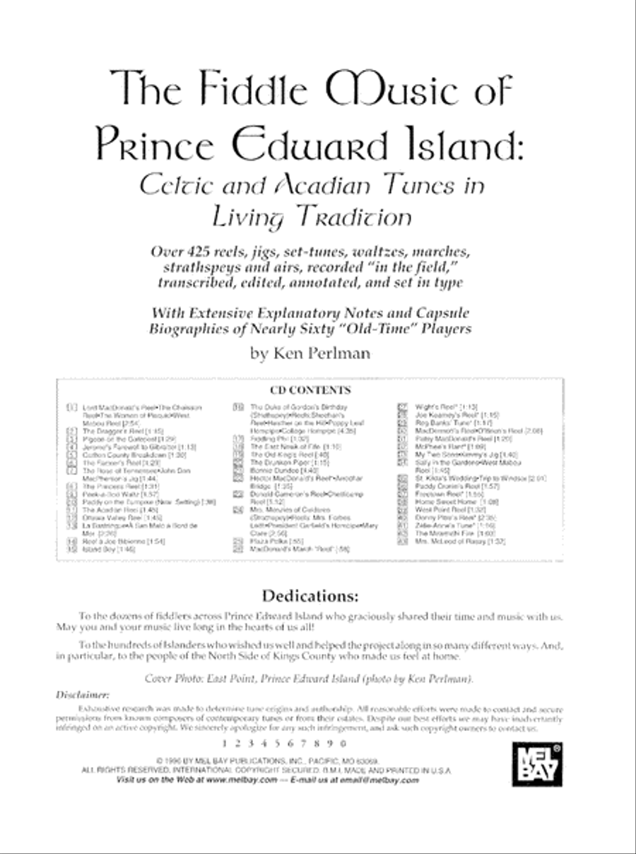 Fiddle Music of Prince Edward Island Violin scores gallery preview page 3