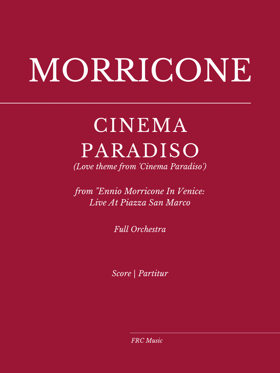 Cinema Paradiso Full Orchestra scores gallery preview page 1