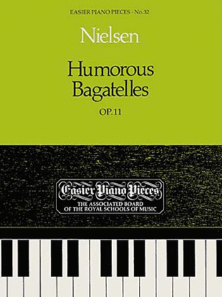 Book cover for Humorous Bagatelles, Op.11