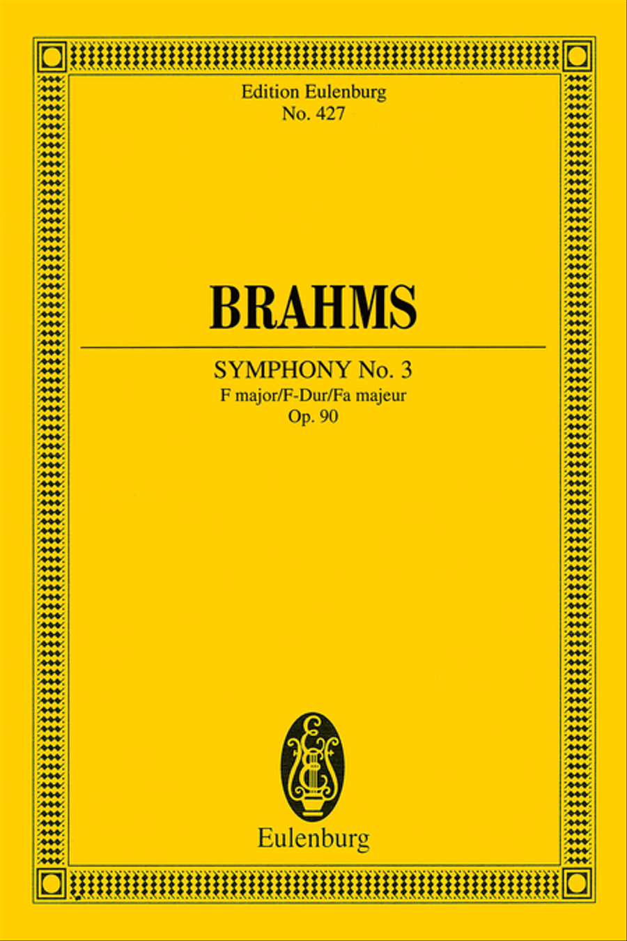 Symphony no. 3 op. 90 Serie IA, Band 2 Orchestra scores gallery preview page 1