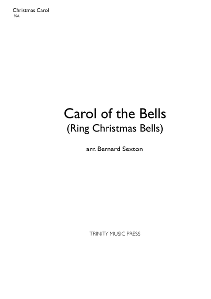 Ring Christmas Bells (Carol of the Bells) SSA image number null