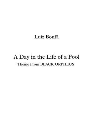 A Day In The Life Of A Fool (manha De Carnaval)