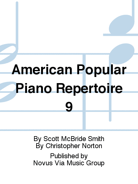 American Popular Piano Repertoire 9
