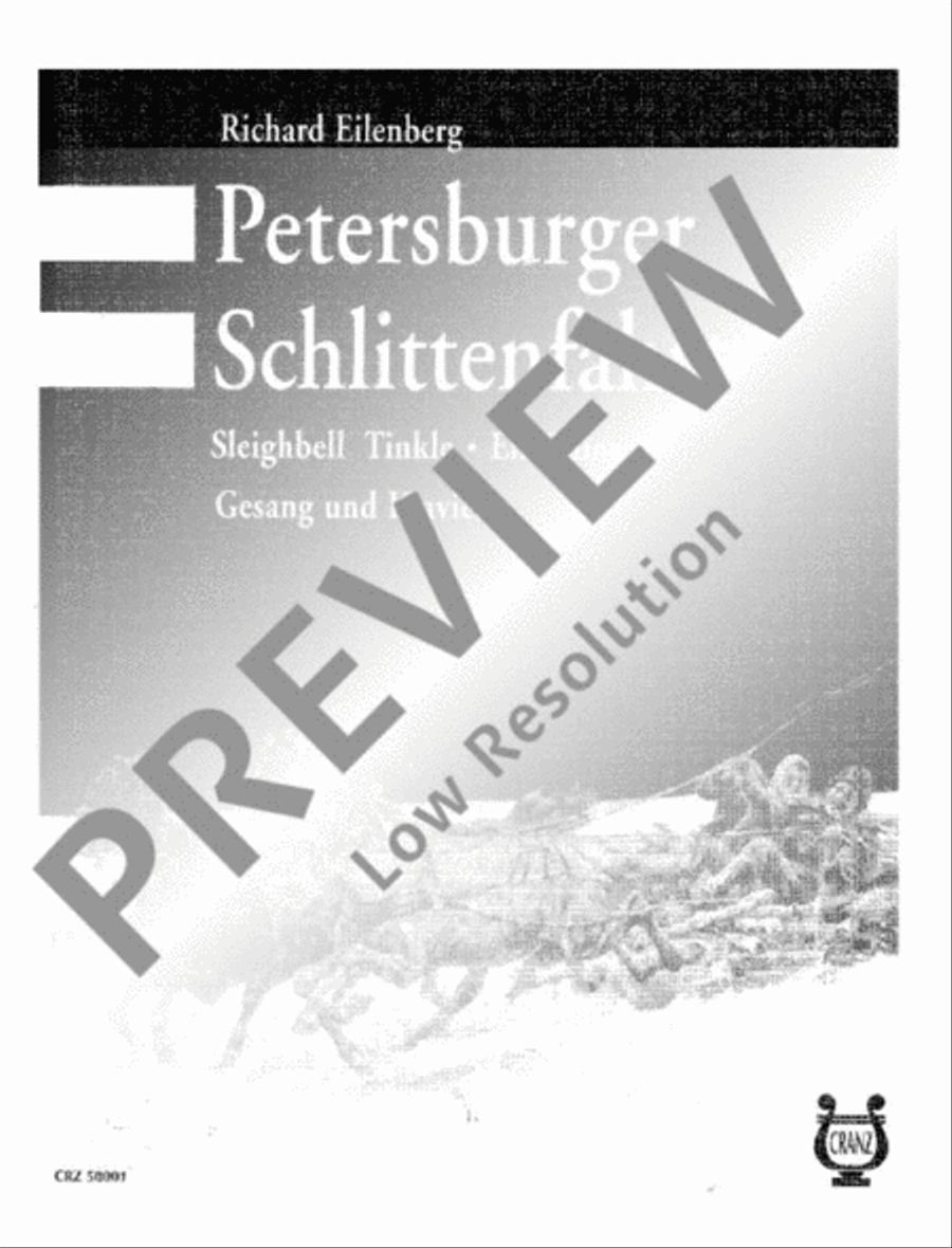 Petersburger Schlittenfahrt Voice Solo scores gallery preview page 2