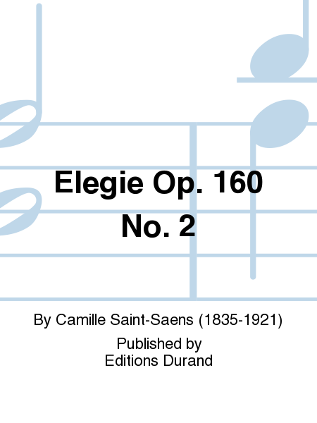Elegie Op. 160, No. 2