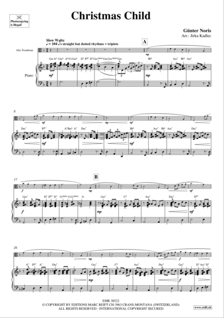 Christmas Child Christmas Child Piano Accompaniment scores gallery preview page 3