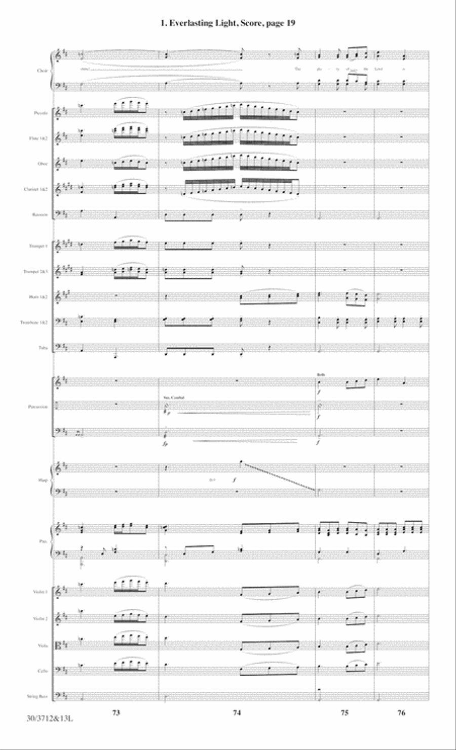 Everlasting Light - Full Score (Digital Download) Choir scores gallery preview page 21