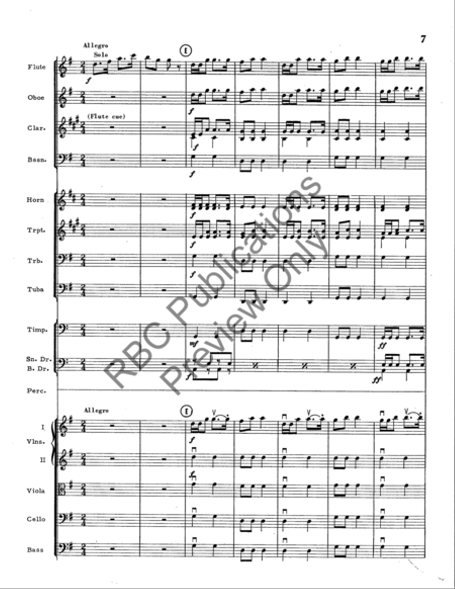 Blue Tail Fly Full Orchestra scores gallery preview page 10