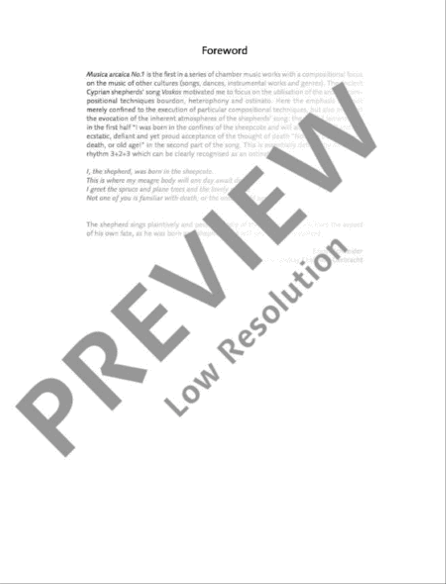 Musica arcaica No. 1 Musica arcaica No. 1 Piano Trio scores gallery preview page 7