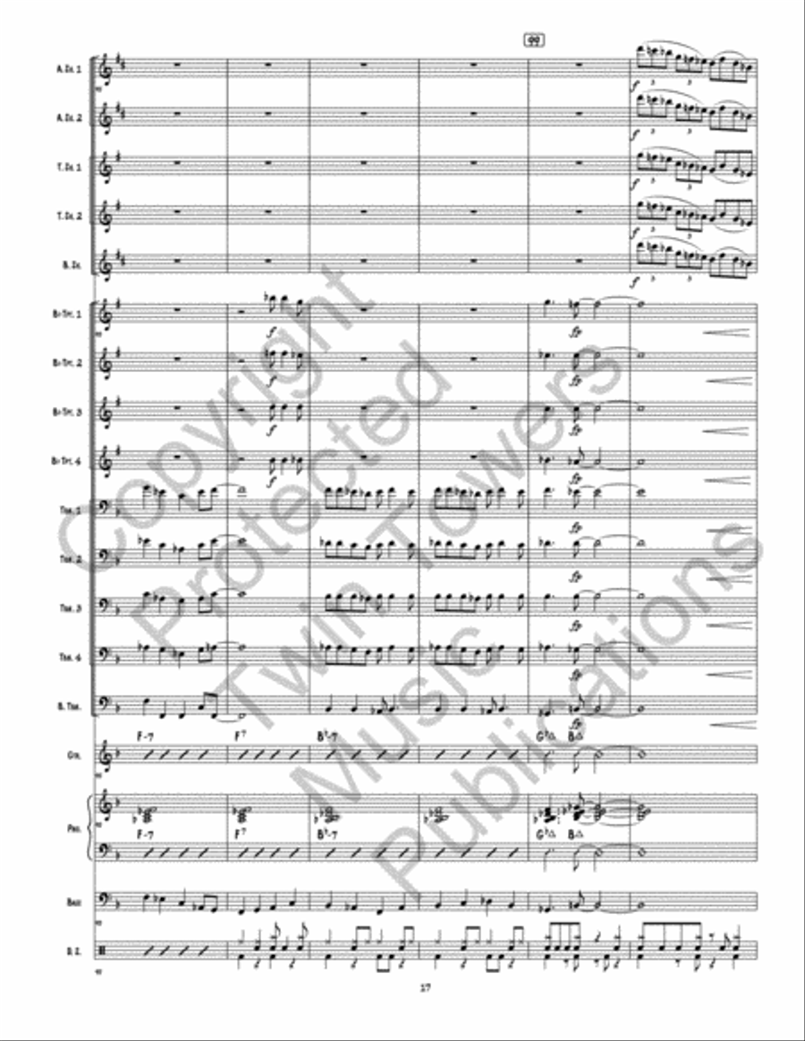 Pocket Aces Pocket Aces Jazz Ensemble scores gallery preview page 18