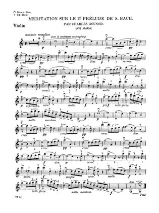 Bach: Ave Maria (Meditation), Arr. Charles François Gounod