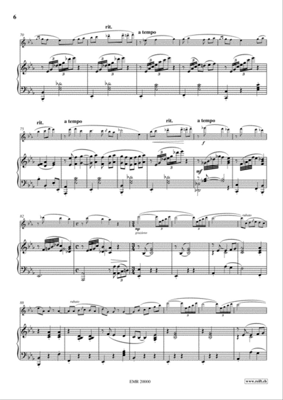 Puccini Highlights Flute Solo scores gallery preview page 6