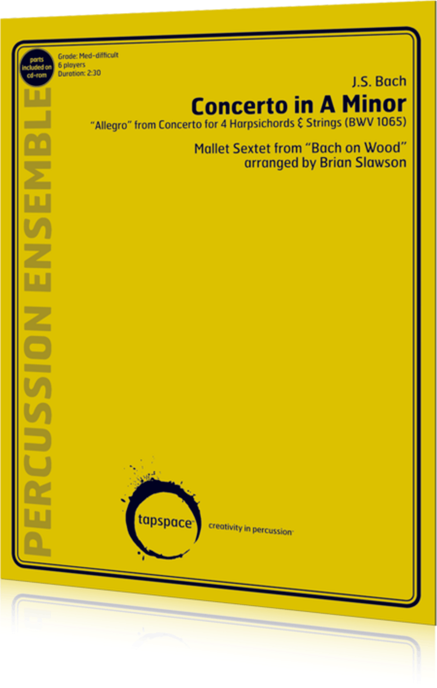 Concerto in A Minor Concerto in A Minor Percussion Ensemble scores gallery preview page 1