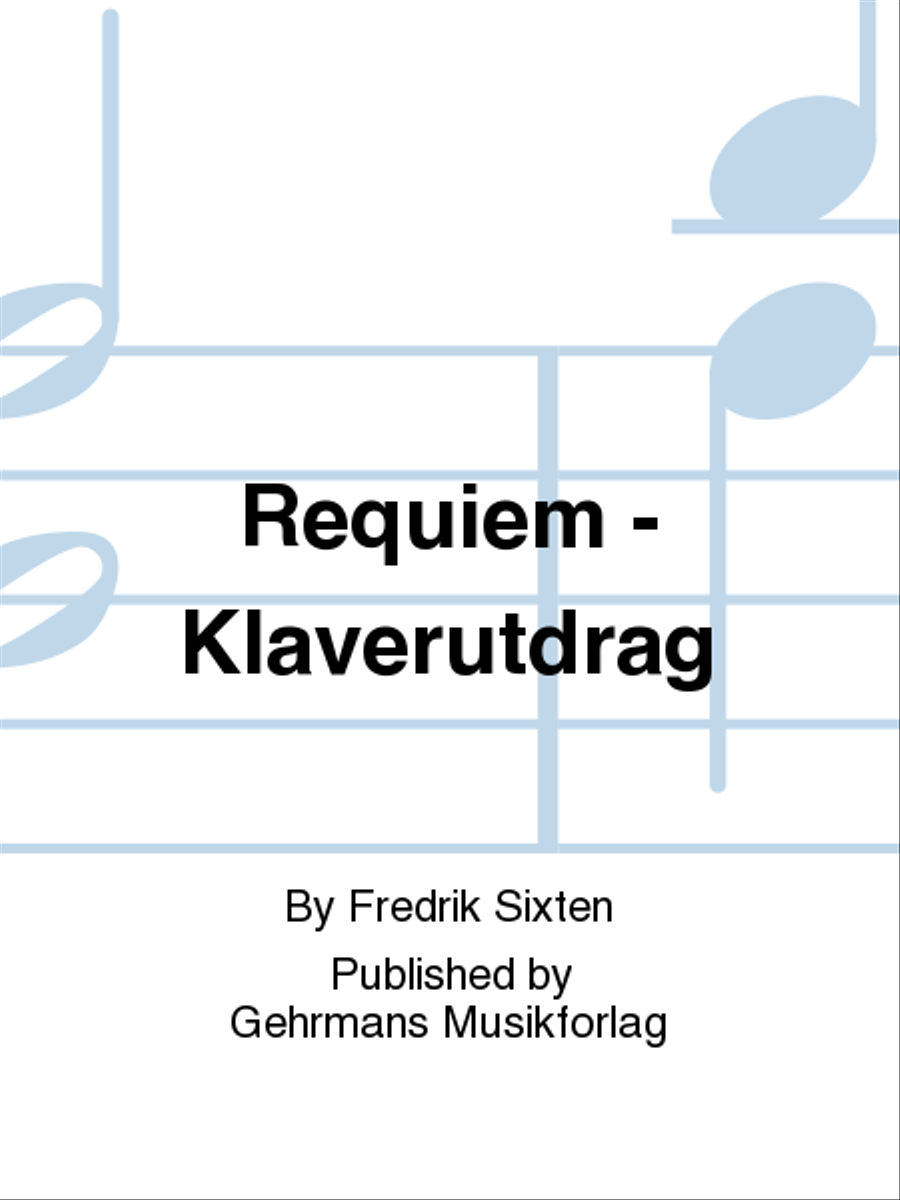 Requiem - Klaverutdrag