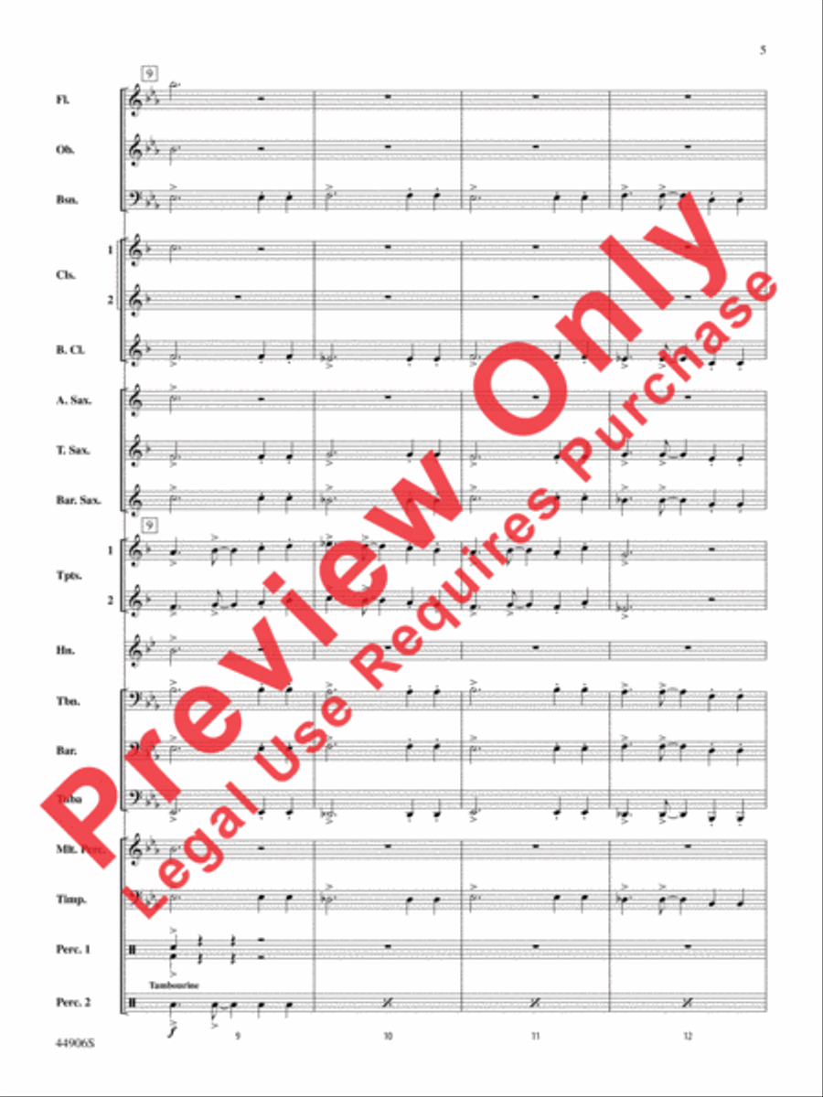 Pentagram Pentagram Concert Band scores gallery preview page 5
