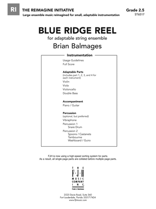 Blue Ridge Reel: Score