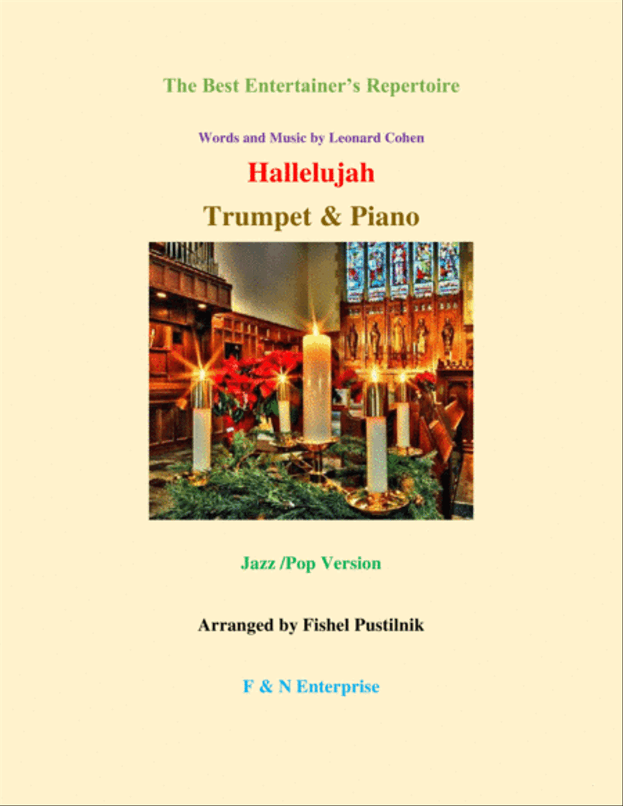Hallelujah Trumpet Solo scores gallery preview page 1
