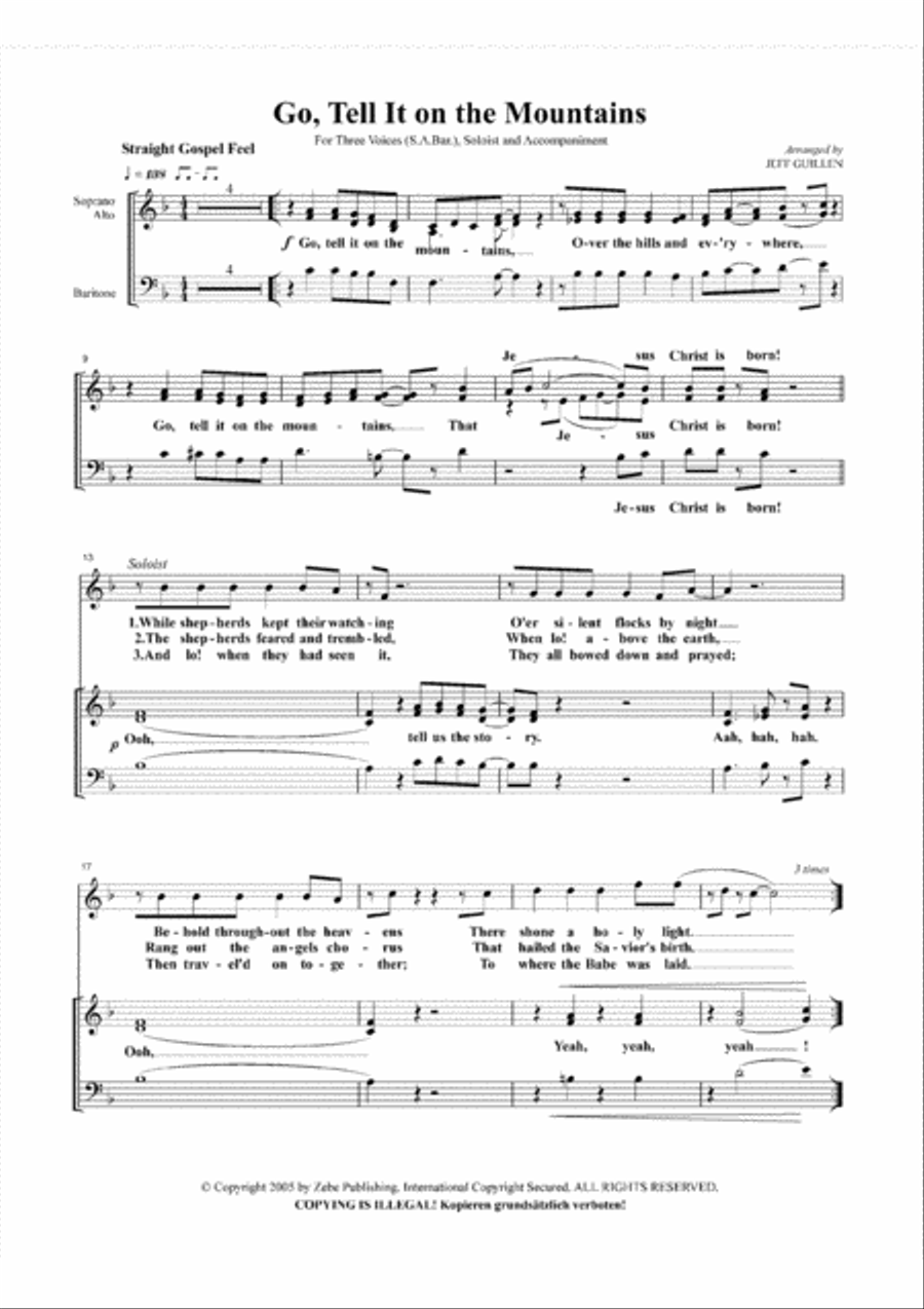 This Child 4-Part scores gallery preview page 10