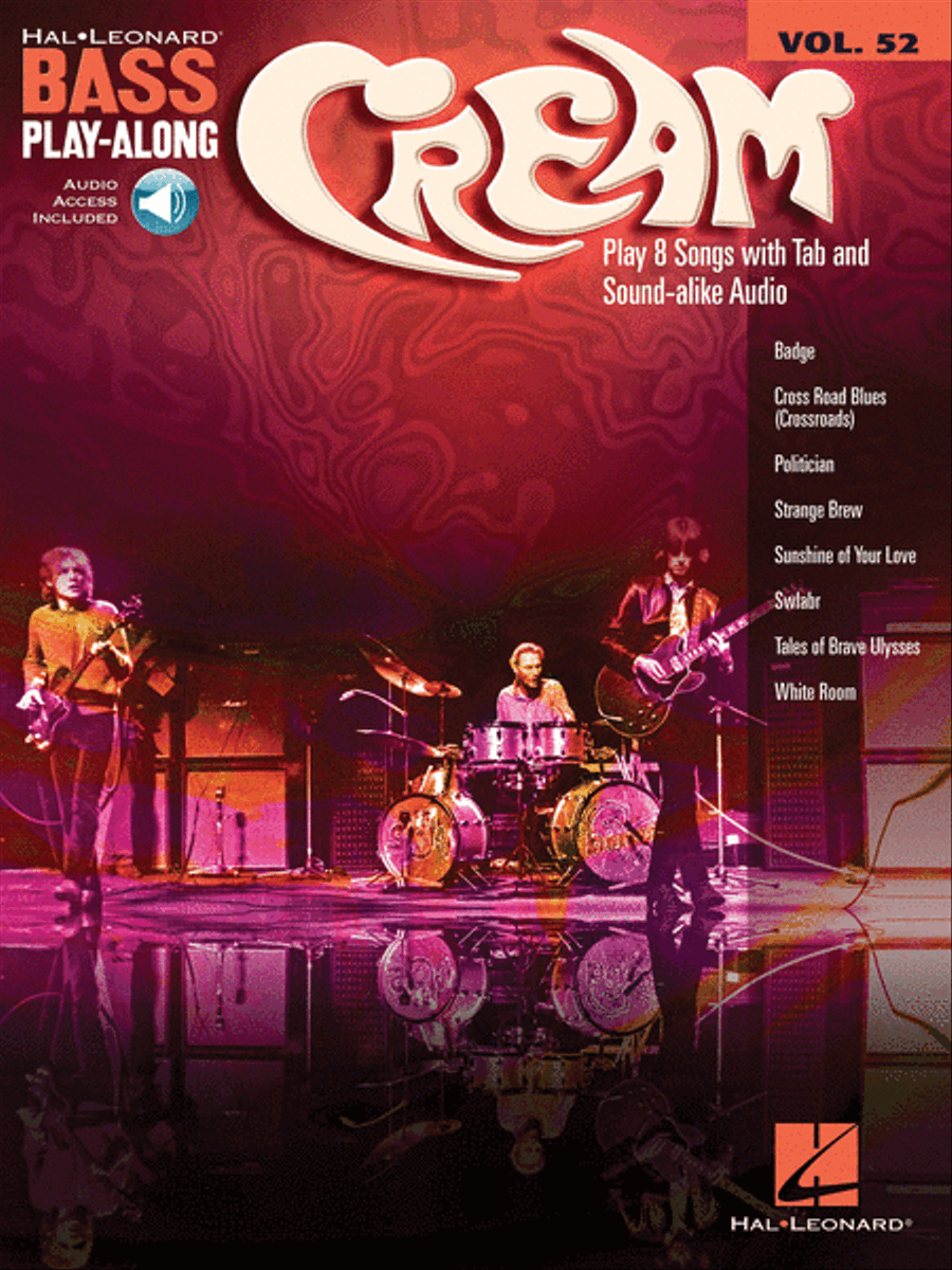 Cream Bass Guitar Tablature scores gallery preview page 1