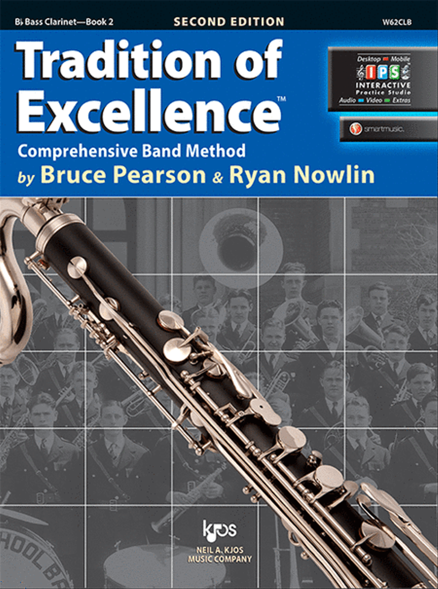 Tradition of Excellence Book 2 - Bb Bass Clarinet Concert Band Methods scores gallery preview page 1