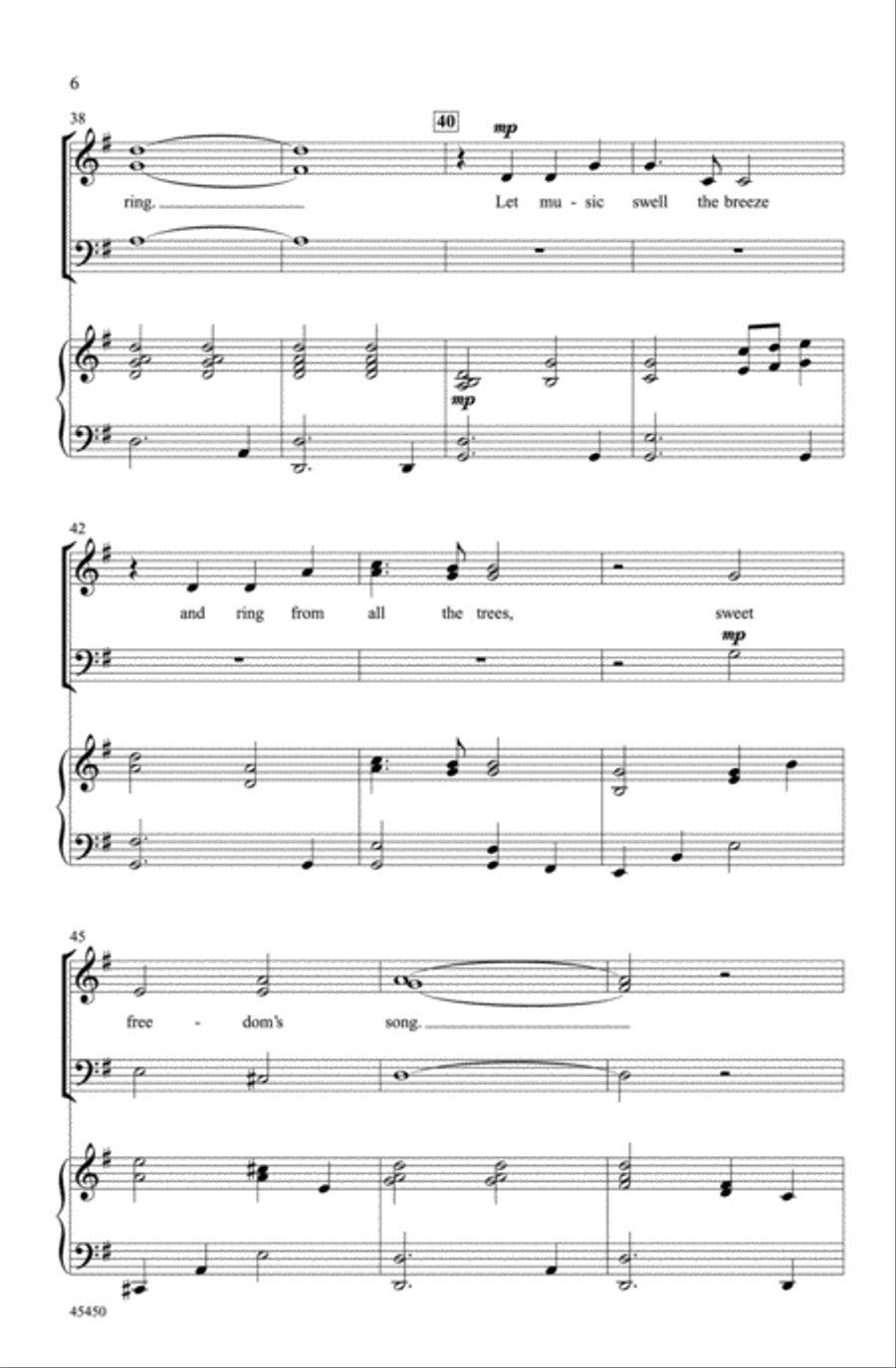 Let Freedom Ring! Let Freedom Ring! Choir scores gallery preview page 5