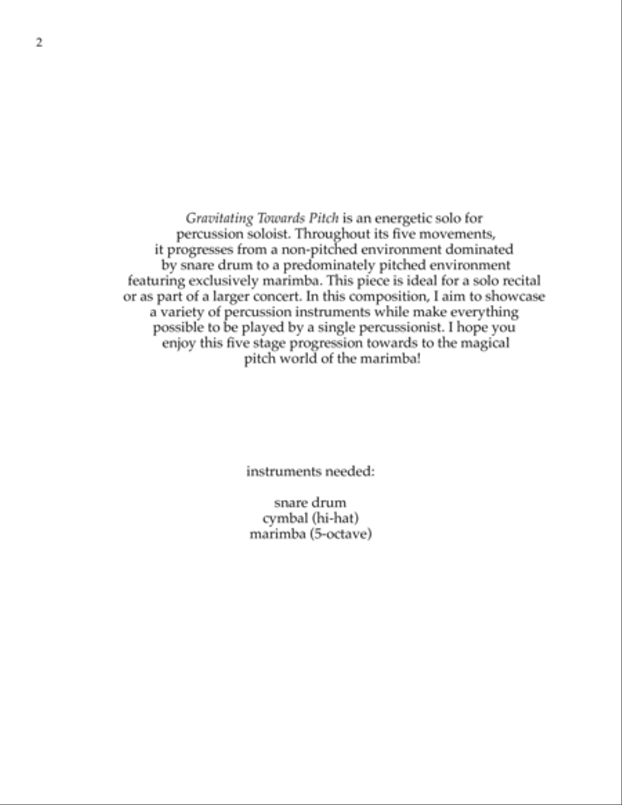 Gravitating Towards Pitch Chamber Music scores gallery preview page 2