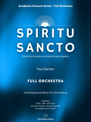 Book cover for Spiritu Sancto (Full Orchestra)