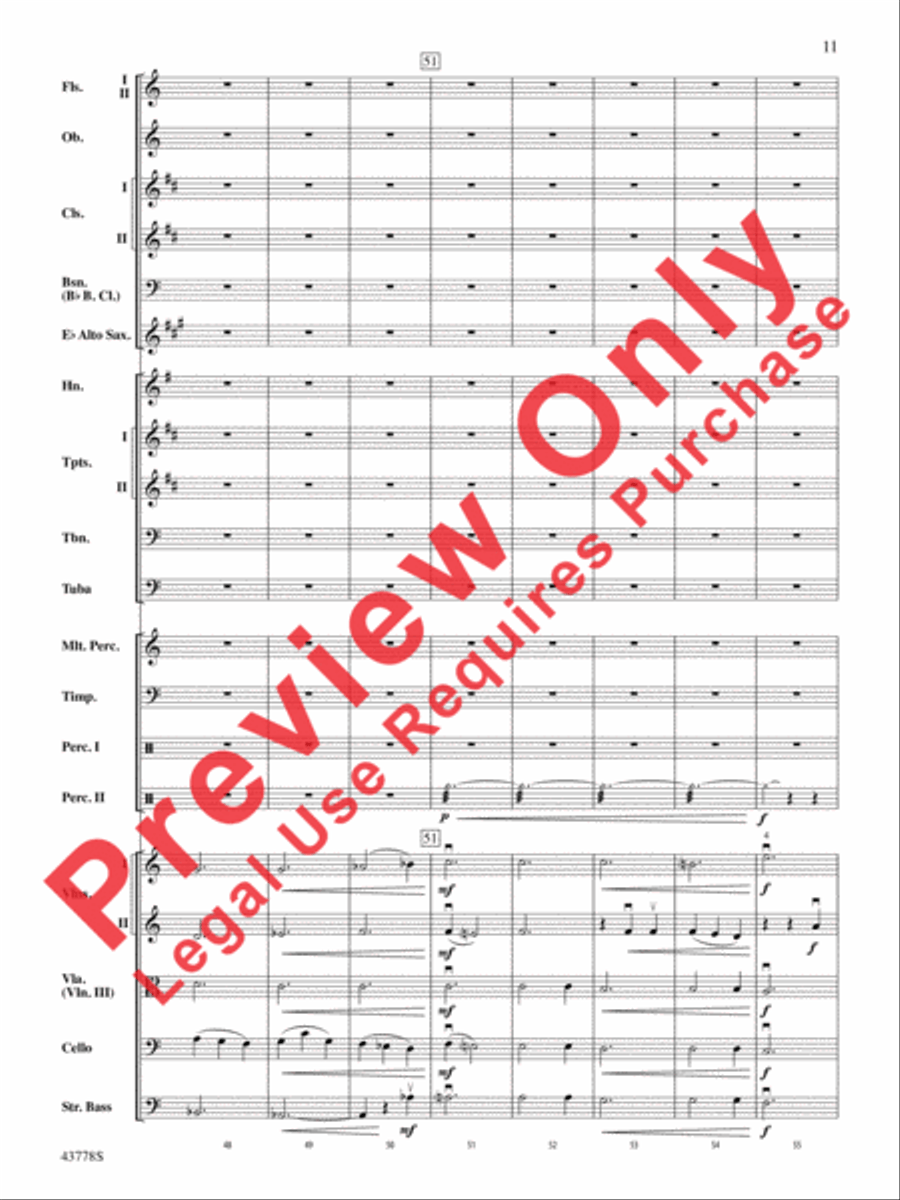 Godzilla Full Orchestra scores gallery preview page 31