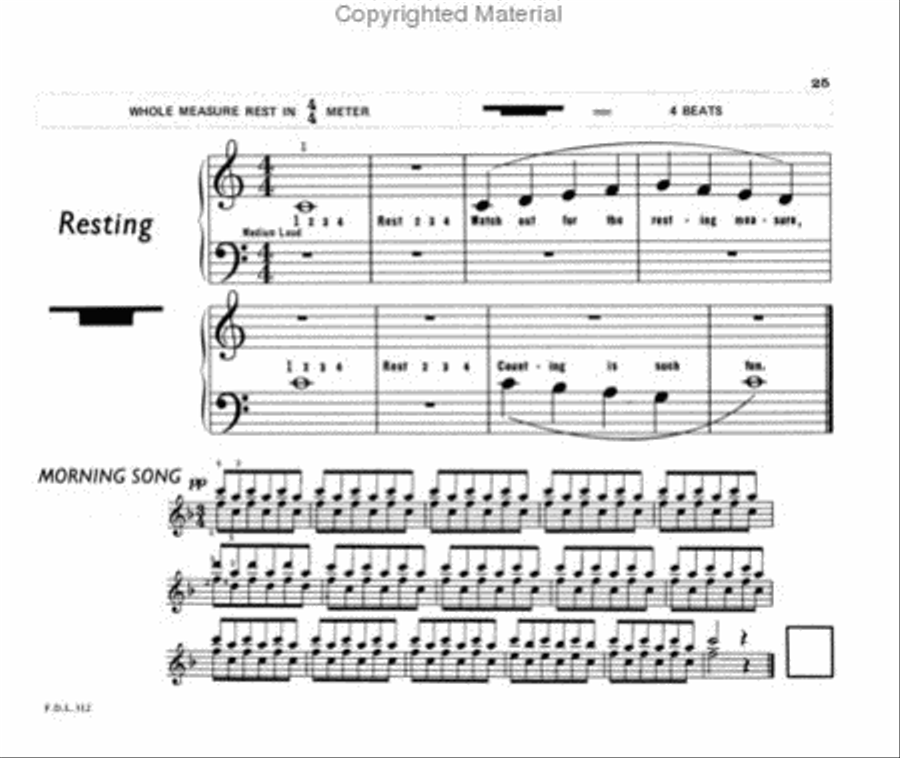 Piano Student, Primer Piano Method scores gallery preview page 4