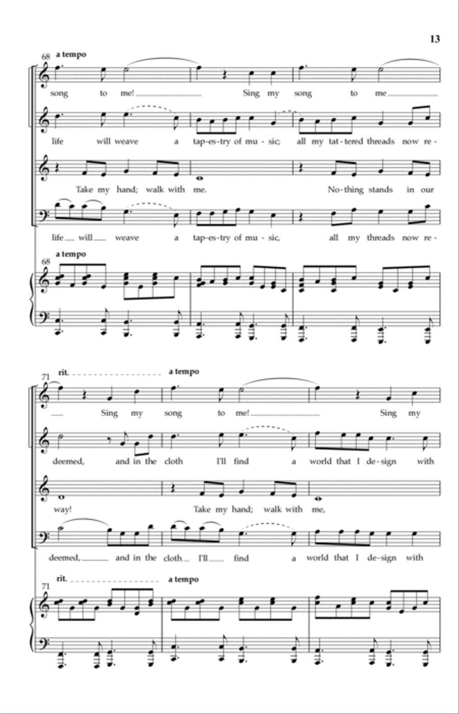 A Tapestry of Music 3-Part scores gallery preview page 11