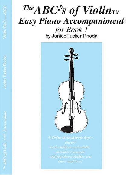 The ABC's of Violin Book 1 - Easy Piano Accompaniment