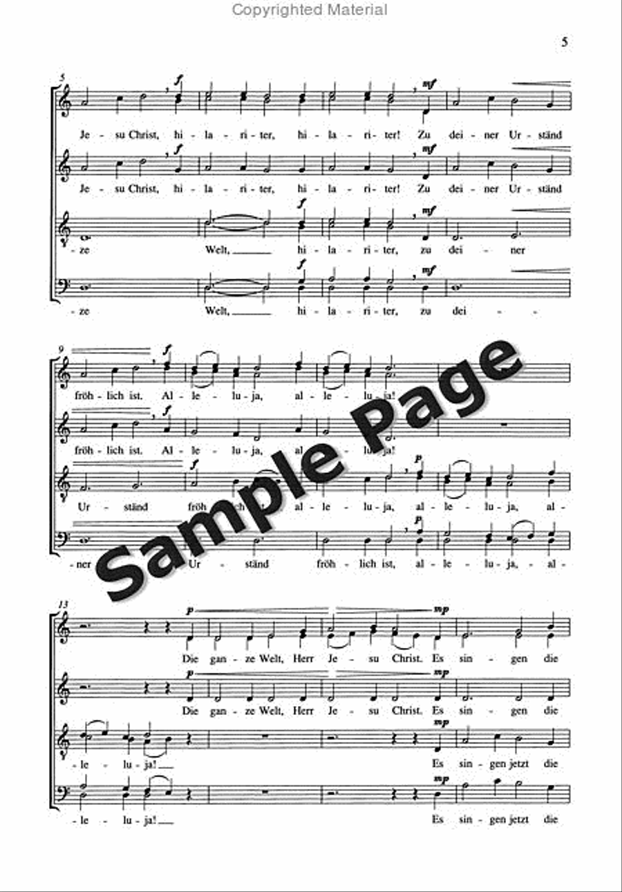 Orff C Am Weihnachtsabend Mixed Choir scores gallery preview page 6