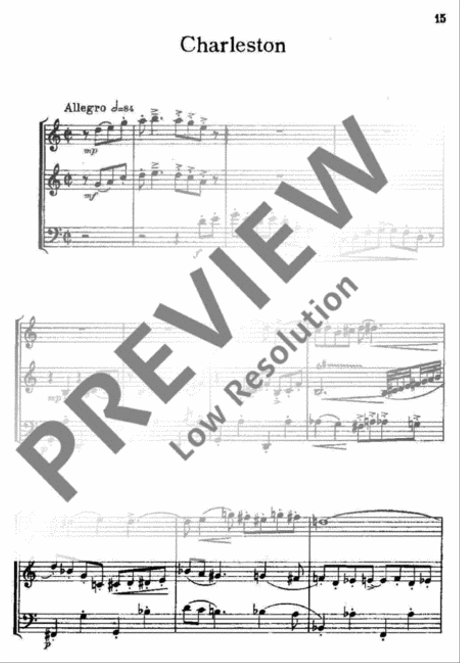 Divertissement Bassoon scores gallery preview page 16