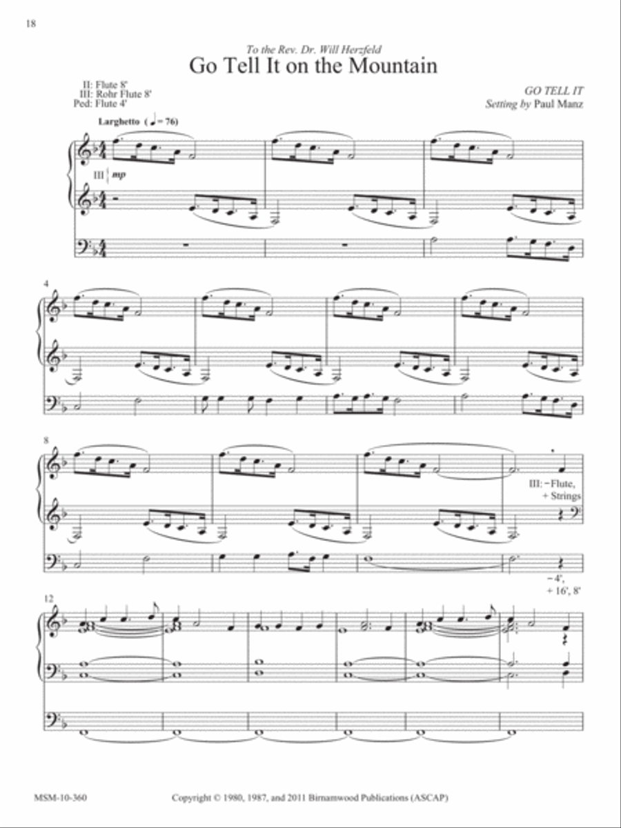 Ten Chorale Improvisations, Set 10 Organ scores gallery preview page 8