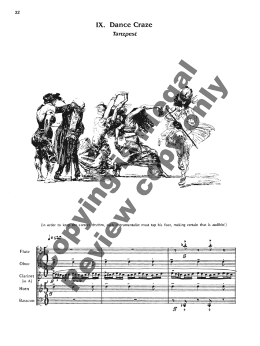 Skizzen (Score) Skizzen (Score) Woodwind Quintet scores gallery preview page 20