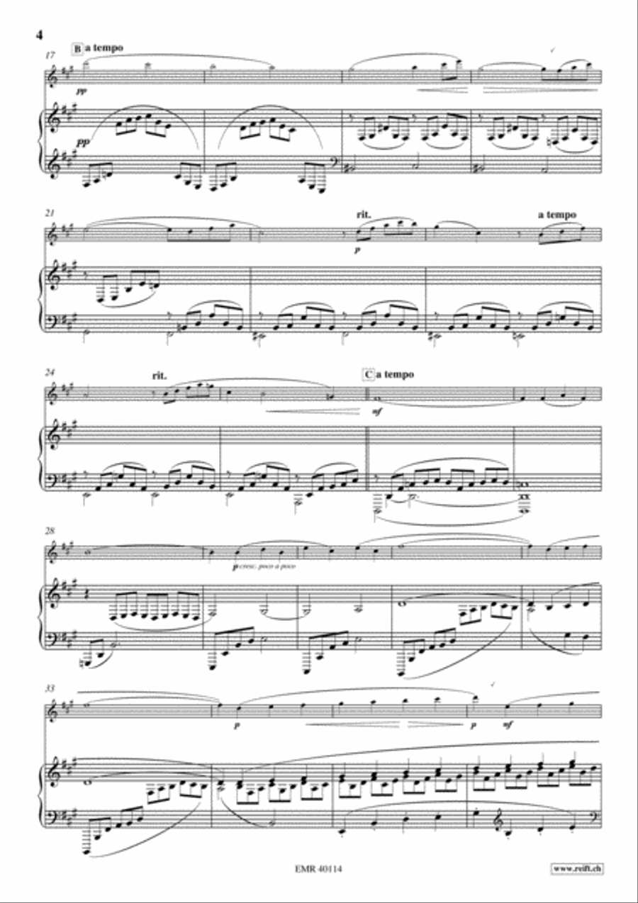 Arabesque No. 1 Piccolo scores gallery preview page 5