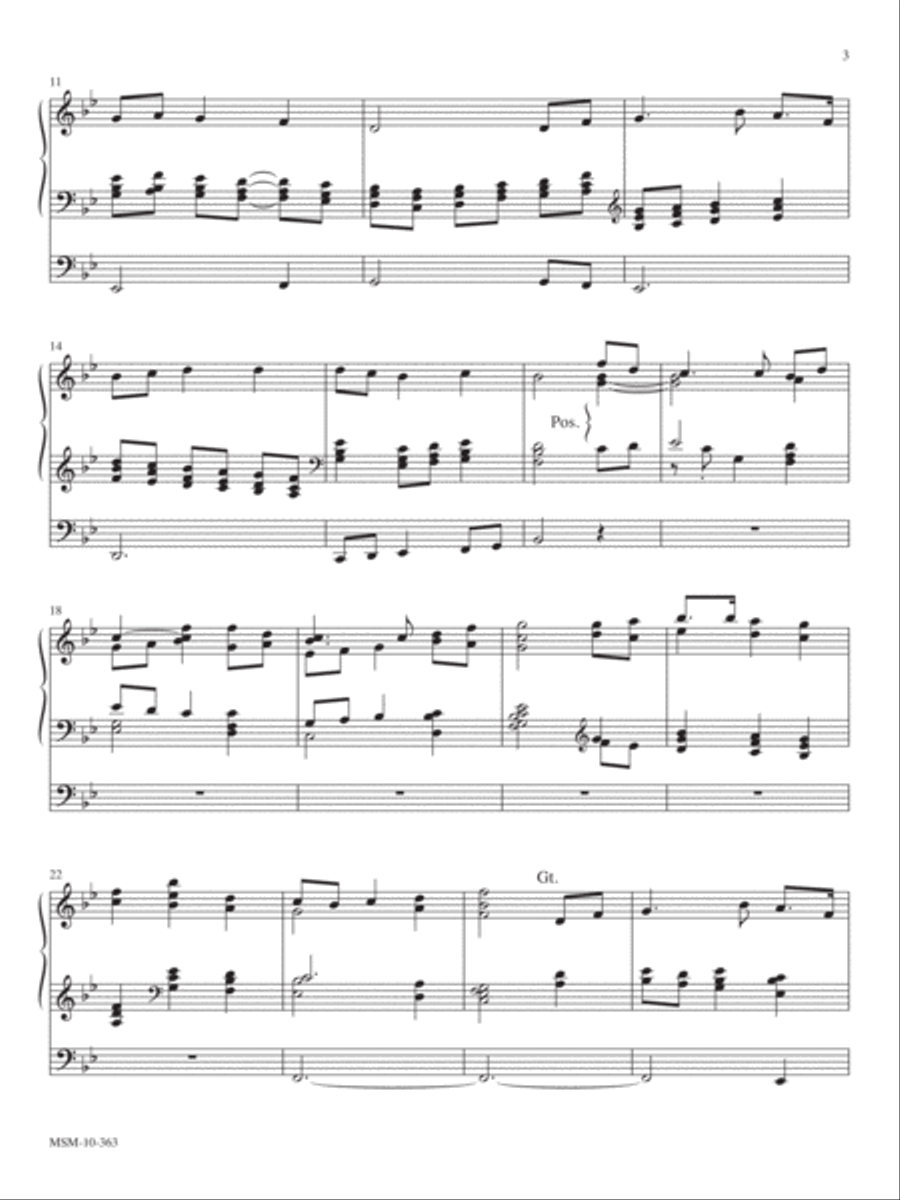 Voluntary on Thaxted Organ scores gallery preview page 2