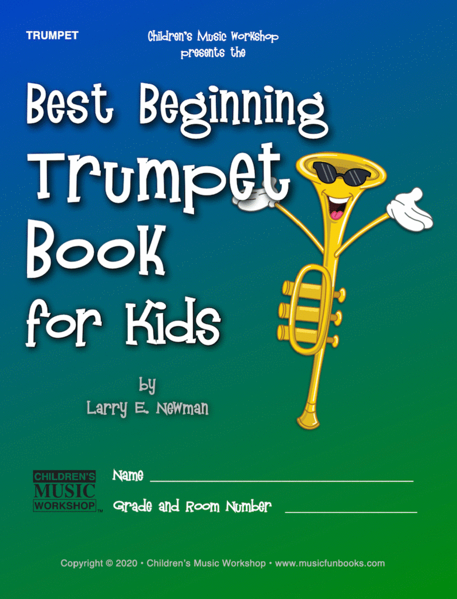 Best Beginning Trumpet Book for Kids Trumpet Solo scores gallery preview page 1