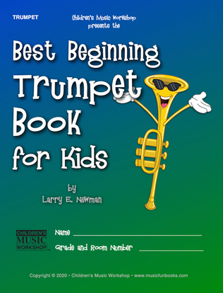 Book cover for Best Beginning Trumpet Book for Kids