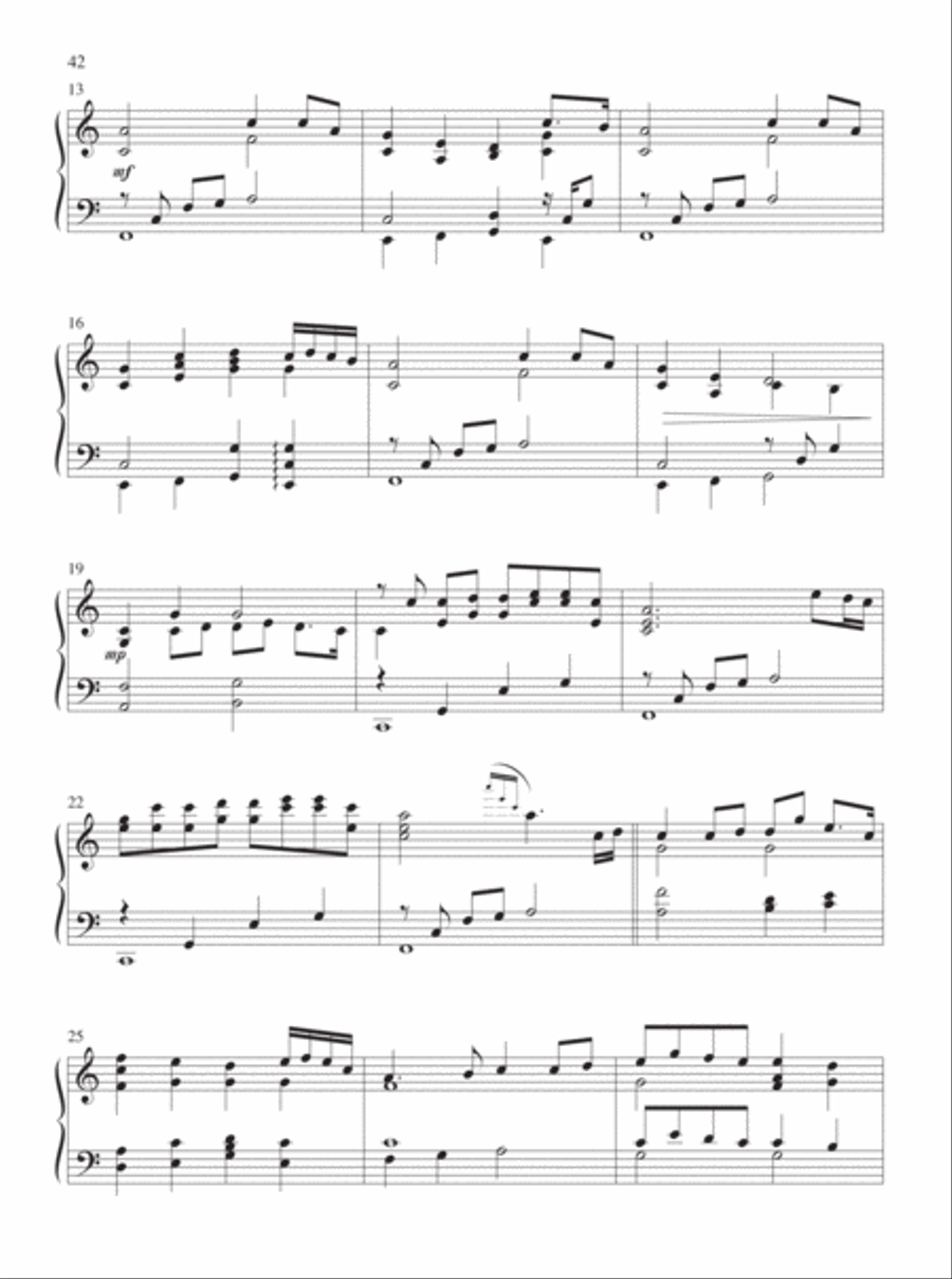 Fill the Earth with Songs Piano Solo scores gallery preview page 27
