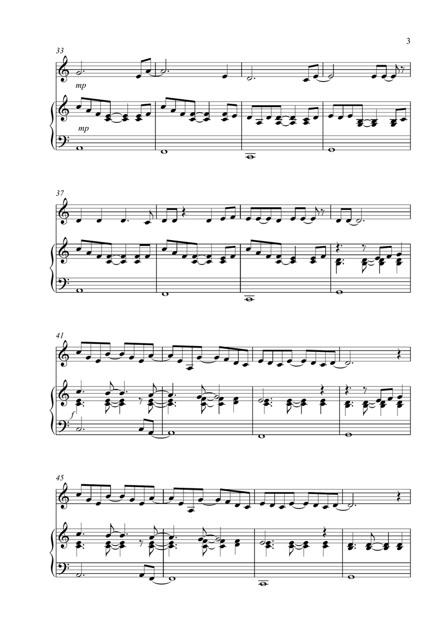 All Of Me Violin Solo scores gallery preview page 3