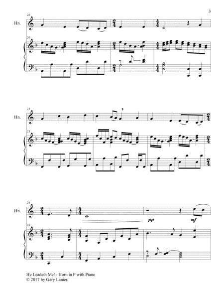 Gospel Hymns for Horn in F (Horn with Piano Accompaniment) image number null