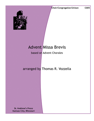Book cover for Advent Mass
