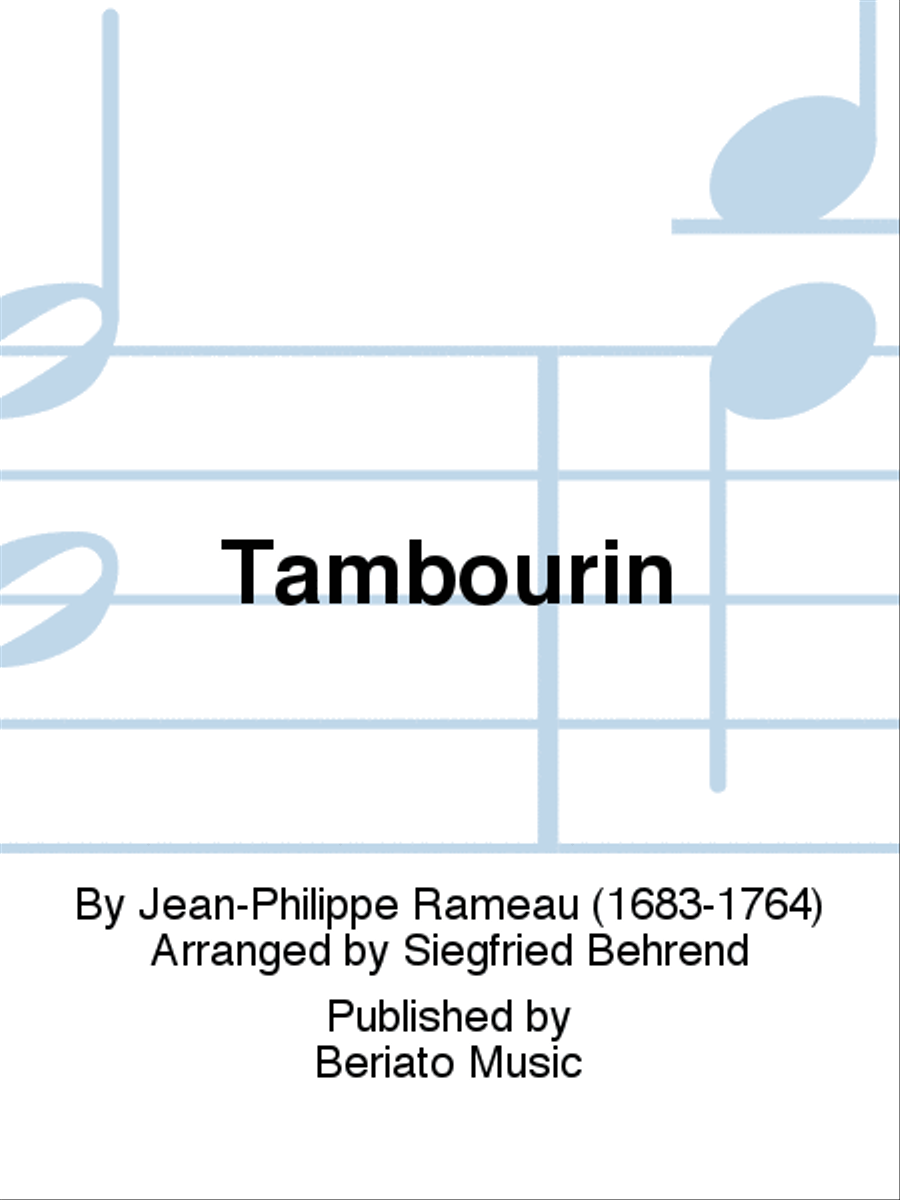 Tambourin Tambourin Guitar scores gallery preview page 1
