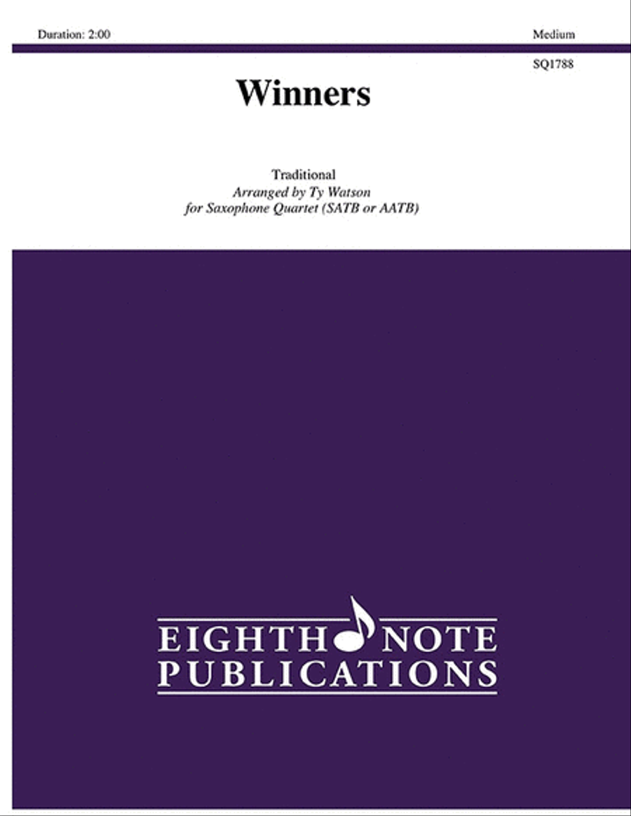 Winners Winners Small Ensemble scores gallery preview page 1