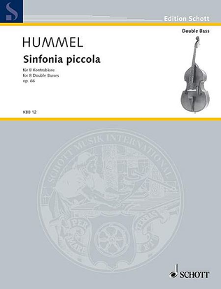 Sinfonia Piccola Score And Parts